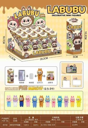 FIGURKI ANIOŁKI LABUBU (FI10) (X12_OPAKOWANIE) (X720_KARTON)