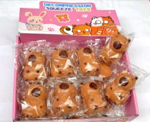 GNIOTEK ZABAWKA ANTYSTRESOWA KAPYBARA (786600) (5101667866001) (GNI29)