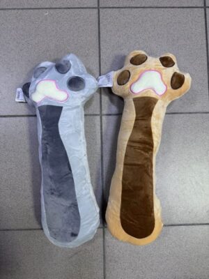 MASKOTKA KOCIA ŁAPA NIEBIESKA 50CM (MAS6) (X1_OPAKOWANIE)