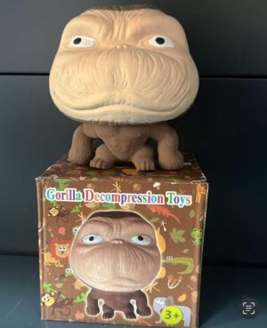 GNIOTEK ŁAPKA ZABAWKA ANTYSTRESOWA GORYL DUŻY  (GNI36) (1_OPAKOWANIE) (48_KARTON)